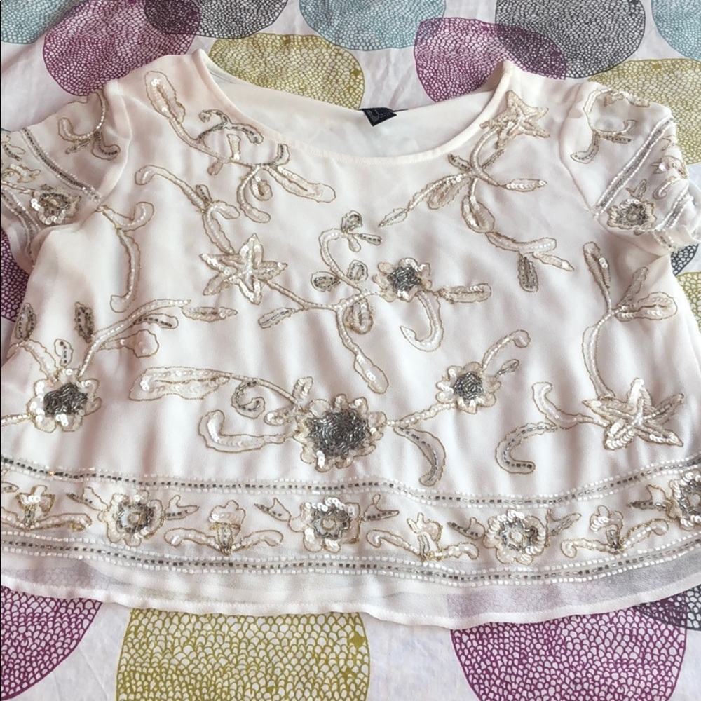 Sparkly top